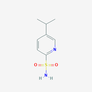 molecular formula C8H12N2O2S B068584 5-异丙基吡啶-2-磺酰胺 CAS No. 179400-18-1