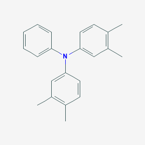 molecular formula C22H23N B068630 n,n-Bis(3,4-dimethylphenyl)aniline CAS No. 165320-08-1