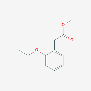 molecular formula C11H14O3 B068635 Methyl 2-(2-ethoxyphenyl)acetate CAS No. 186019-68-1