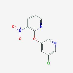 2-[(5-Chloro-3-pyridyl)oxy]-3-nitropyridine