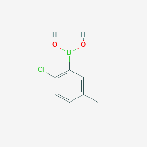 molecular formula C7H8BClO2 B068662 2-Chloro-5-methylphenylboronic acid CAS No. 193353-35-4