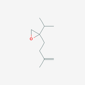 B068695 2-(3-Methylbut-3-enyl)-2-propan-2-yloxirane CAS No. 189076-44-6