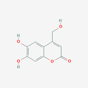 6,7-Dihydroxy-4-(hydroxymethyl)-2H-chromen-2-one