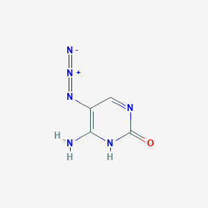 6-amino-5-azido-1H-pyrimidin-2-one