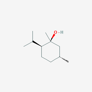 molecular formula C11H22O B068786 (1S,2S,5R)-1,5-Dimethyl-2-isopropylcyclohexanol CAS No. 184178-98-1