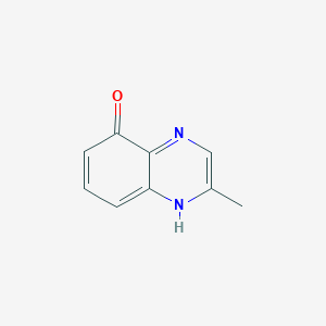 molecular formula C9H8N2O B068819 2-Methylquinoxalin-5-ol CAS No. 167837-51-6