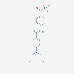 molecular formula C24F3H28N1O1 B068826 Chromoionophore IX CAS No. 192190-91-3