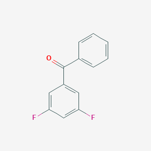 molecular formula C13H8F2O B068835 3,5-Difluorobenzophenone CAS No. 179113-89-4