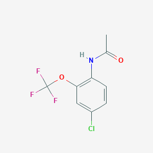 N-[4-chloro-2-(trifluoromethoxy)phenyl]acetamide