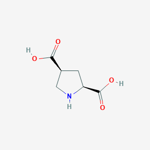 (2S,4S)-pyrrolidine-2,4-dicarboxylic acid