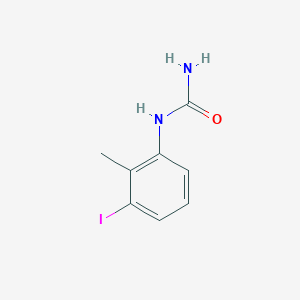 molecular formula C8H9IN2O B6893488 Jodtolylharnstoffe 