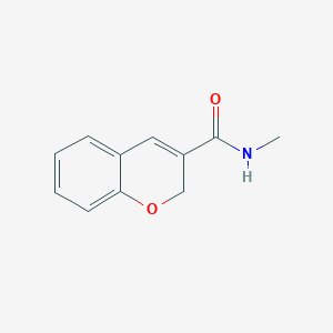 molecular formula C11H11NO2 B6893655 N-methyl-2H-chromene-3-carboxamide 