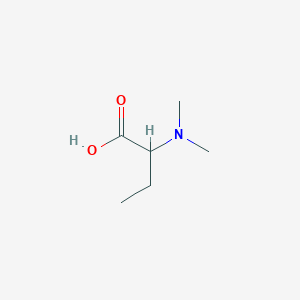 molecular formula C6H13NO2 B068938 2-(Dimethylamino)butanoic acid CAS No. 170941-86-3