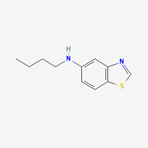 molecular formula C11H14N2S B6894078 N-butyl-1,3-benzothiazol-5-amine 
