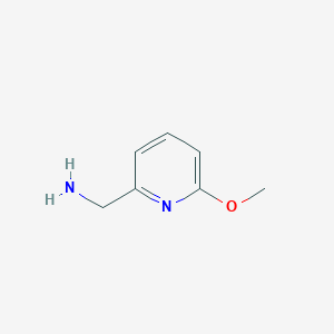 molecular formula C7H10N2O B068941 (6-Methoxypyridin-2-yl)methanamine CAS No. 194658-13-4
