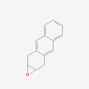 molecular formula C14H12O B068949 2,3-Epoxy-1,2,3,4-tetrahydroanthracene CAS No. 176236-88-7