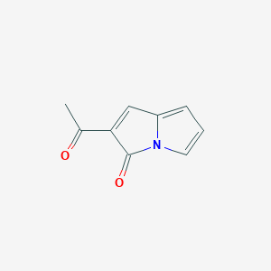 2-Acetyl-3H-pyrrolizin-3-one
