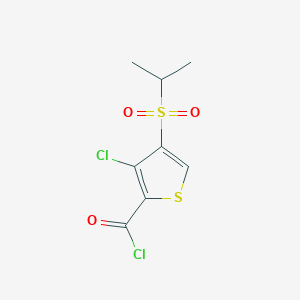 3-Chloro-4-(Isopropylsulfonyl)Thiophene-2-Carbonyl Chloride