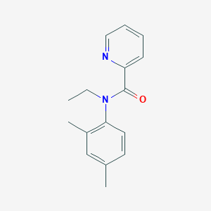 molecular formula C16H18N2O B6897066 N-(2,4-dimethylphenyl)-N-ethylpyridine-2-carboxamide 