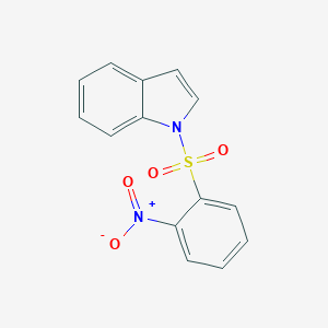 1H-Indole, 1-((2-nitrophenyl)sulfonyl)-