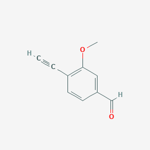 4-Ethynyl-3-methoxybenzaldehyde