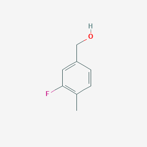 molecular formula C8H9FO B068981 (3-Fluoro-4-methylphenyl)methanol CAS No. 192702-79-7