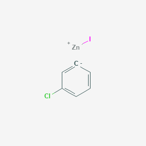 molecular formula C6H4ClIZn B068987 3-Chlorophenylzinc iodide CAS No. 186000-42-0