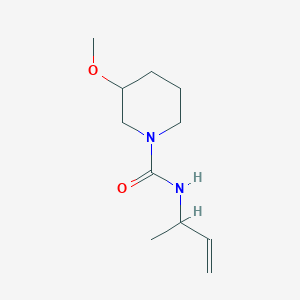 molecular formula C11H20N2O2 B6899272 N-but-3-en-2-yl-3-methoxypiperidine-1-carboxamide 