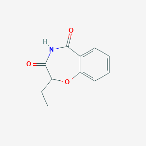 2-Ethyl-2,3,4,5-tetrahydro-1,4-benzoxazepine-3,5-dione