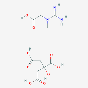 molecular formula C10H17N3O9 B069006 Creatine citrate CAS No. 177024-62-3