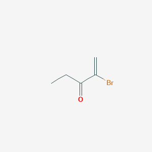 molecular formula C5H7BrO B069007 2-Bromo-1-penten-3-one CAS No. 171877-74-0