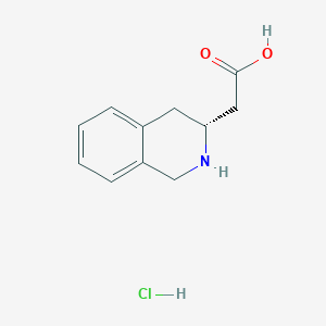 (R)-2-(1,2,3,4-Tetrahydroisoquinolin-3-yl)acetic acid hydrochloride