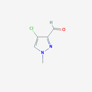 4-chloro-1-methyl-1H-pyrazole-3-carbaldehyde