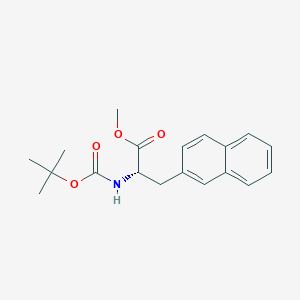 molecular formula C19H23NO4 B069030 Methyl N-Boc-3-(naphthalen-2-yl)-L-alaninate CAS No. 176896-73-4
