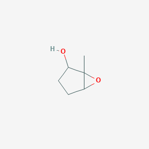 molecular formula C6H10O2 B069049 1-Methyl-6-oxabicyclo[3.1.0]hexan-2-ol CAS No. 190895-93-3