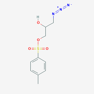 molecular formula C10H13N3O4S B069056 1-Azido-2-hydroxy-3-tosyloxypropane CAS No. 168431-73-0