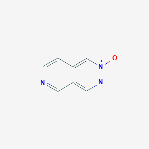 molecular formula C7H5N3O B069080 Pyrido(3,4-d)pyridazine 2-oxide CAS No. 162022-85-7