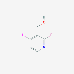 molecular formula C6H5FINO B069088 (2-Fluoro-4-iodopyridin-3-yl)methanol CAS No. 171366-19-1