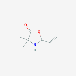 2-Ethenyl-4,4-dimethyl-1,3-oxazolidin-5-one