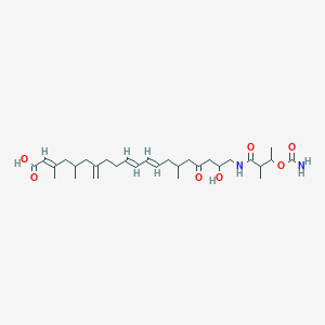 molecular formula C30H48N2O7 B069127 Kalimantacin A CAS No. 174513-95-2