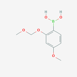 [4-Methoxy-2-(methoxymethoxy)phenyl]boronic acid