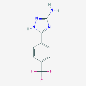 5-[4-(trifluoromethyl)phenyl]-1H-1,2,4-triazol-3-amine