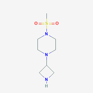 1-(3-Azetidinyl)-4-(methylsulfonyl)-piperazine