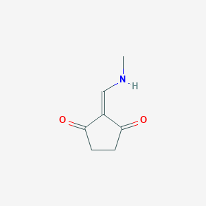 2-(Methylaminomethylidene)cyclopentane-1,3-dione