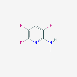 3,5,6-Trifluoro-N-methylpyridin-2-amine