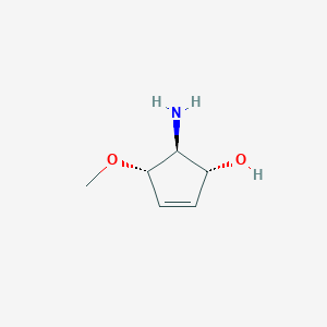 (1R,4S,5S)-5-amino-4-methoxycyclopent-2-en-1-ol