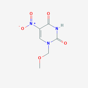 5-Nitro-1-methoxymethyluracil