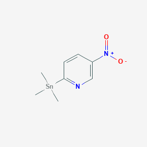 5-Nitro-2-(trimethylstannyl)-pyridine