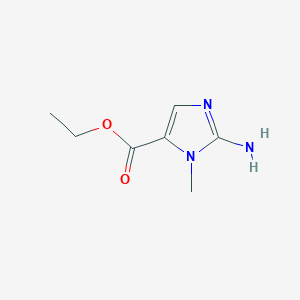 ethyl 2-amino-1-methyl-1H-imidazole-5-carboxylate
