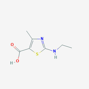 2-(Ethylamino)-4-methyl-1,3-thiazole-5-carboxylic acid